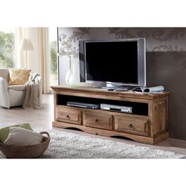 Meuble Tv 150x45 Palissandre Huilé Gris Taupe Leeds 43