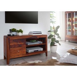 Meuble Tv 110x40 Palissandre Huilé Noisette Brooklyn 15