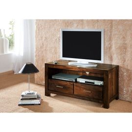 Meuble Tv 110x50 Palissandre Laqué Life Honey Metro Life 102