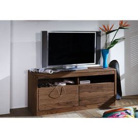 Meuble Tv 130x40 Palissandre Teinté Smoked Cherry Toronto 119