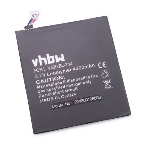 vhbw batterie compatible avec LG G Pad 8.0, F7, V490, V495 tablette (4200mAh, 3,7V, Li-polymère)