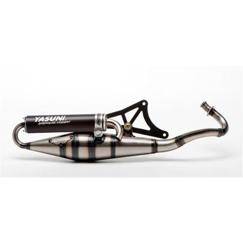 Yasuni - Echappement Z Silencieux Noir Compatible Piaggio Nrg / Ntt / Typhoon