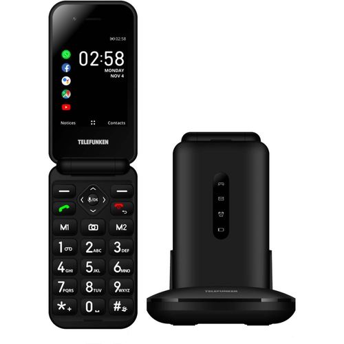 Téléphone portable TELEFUNKEN S740 Noir