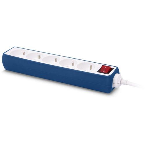 Multiprise Essentielb Silicone Bleu 5 Prises - 16A