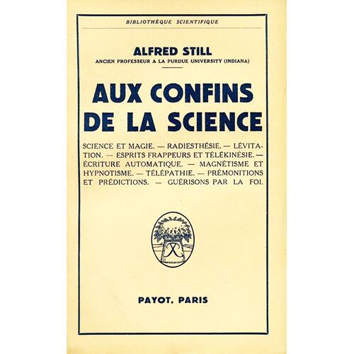 Aux Confins De La Science