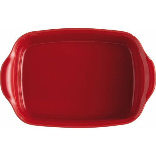 Plat À Four Rectangle Rouge 22 Cm