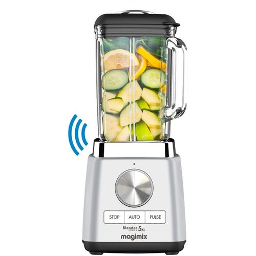 Magimix Power 5 XL - Bol mixeur blender - 2 litres - 1500 Watt - chrome