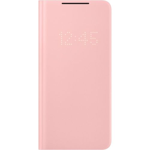 Samsung Smart LED View Cover EF-NG996 - Protection ? rabat pour téléphone portable - rose - pour Galaxy S21+ 5G