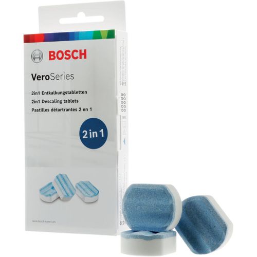 Pastilles détartrantes 2 en 1pour machines à café Bosch Vero Series - TCZ8002A - 00312093 TCZ8002A