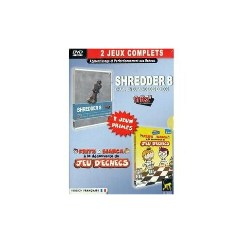 Shredder 8 + Fritz Et Bianca À La Découverte Du Jeu D'echecs Pc