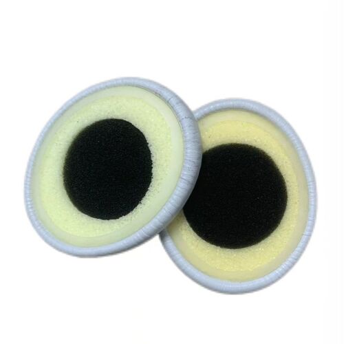 Coussinets d'oreille de remplacement pour écouteurs Sennheiser série HD2.01 Blanc