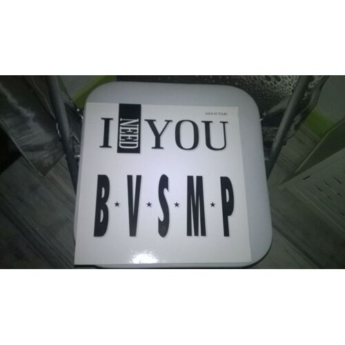 Vinyle Maxi 45 T J'ai Besoin Que Tu B.V.S.M.P