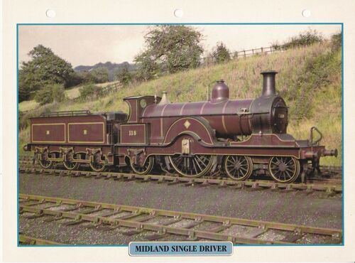 Fiche Trains De Légende Midland Single Driver