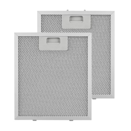 Klarstein Accessoire De Rechange Pour Hotte : 2 Filtres À Graisse Aluminium 23 X 26 Cm