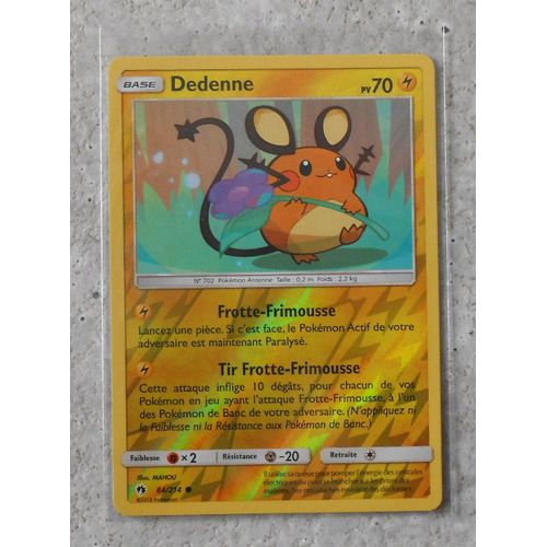 Dedenne Reverse 84/214 - Sl8 - Tonnerre Perdu - Vf
