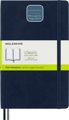 Moleskine Expanded Large Plain Softcover Notebook