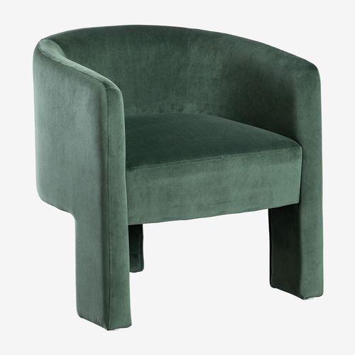 Fauteuil En Velours Xastru