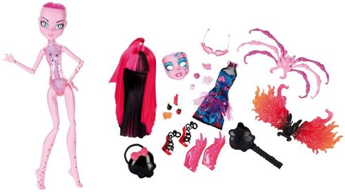 Monster High Inner Monster Starter Pack Fangtastic Love & Fearfully Feisty Transformation Émotion Enivrante Douteuse