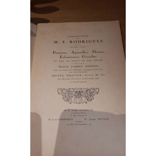 Collection De M.E.Rodrigues