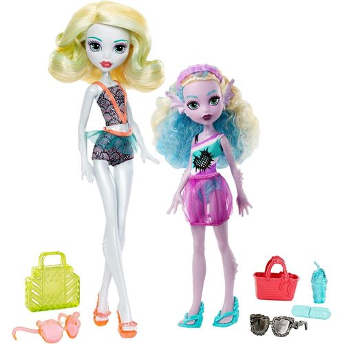 Monster High Monster Family Lagoona Blue & Et Kelpie Blue 2-Pack