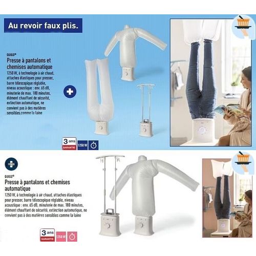 Appareil de repassage automatique Quigg 1250 W