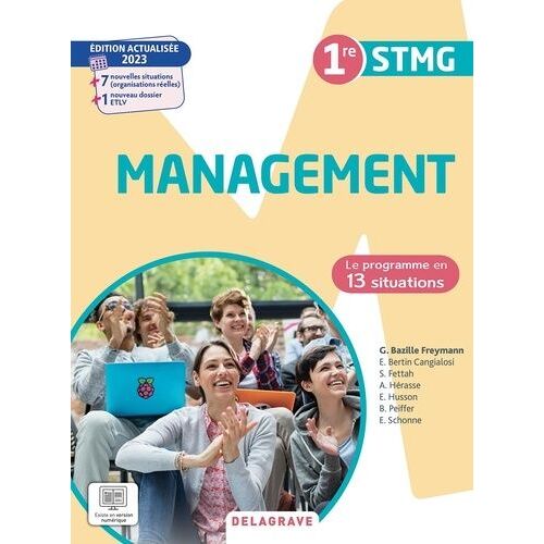 Management 1re Stmg Le Programme En Situations - Pochette Élève - Edition 2023