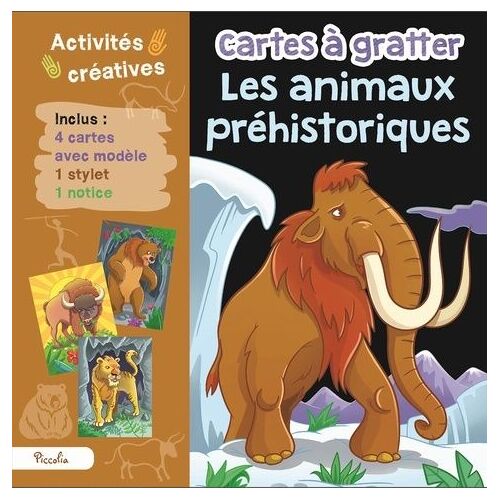 Les Animaux Préhistoriques - Inclus : 4 Cartes Avec Modèles, 1 Stylet, 1 Notice