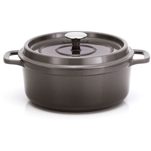Cocotte Ronde Invicta Taupe Diam 28 Cm