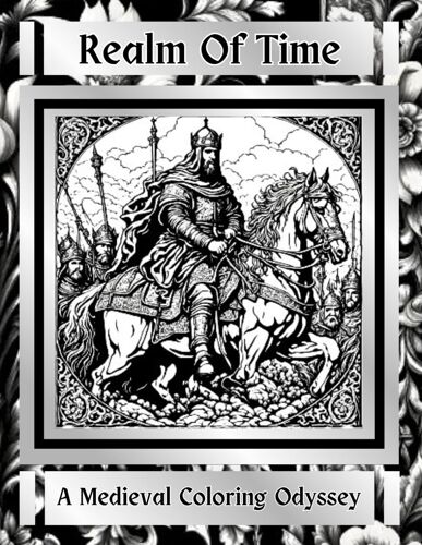 Realm Of Time: A Medieval Coloring Odyssey (The Zen Series: Coloring For Relaxation, Meditation And Tranquility)