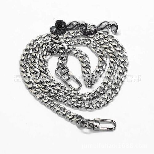 47 Pouces (Environ 119,5 Cm) Bricolage Fer Plat Chaîne Sangle Sac À Main Chaîne Accessoires Sac À Main Bandoulière Bandoulière Bandoulière Épaule De Remplacement