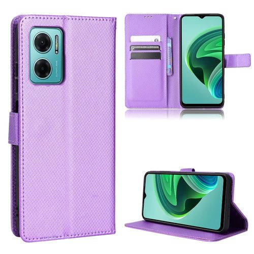 Coque Xiaomi Redmi 10 5g,Etui Pour Xiaomi Redmi 10 5g,Coque En Cuir Pour Xiaomi Redmi 10 5g,Convient A Etui La Xiaomi Redmi 10 5g,Violet