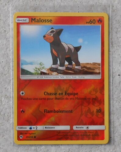 Malosse Reverse 45/214 - Sl8 - Tonnerre Perdu - Vf