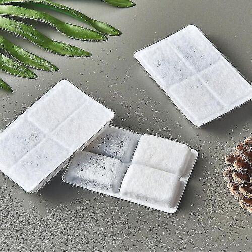 6pcs Drinking Fountain Replacement Filter With Resin And Activated Carbon Flower Water Dispenser Filter - XY