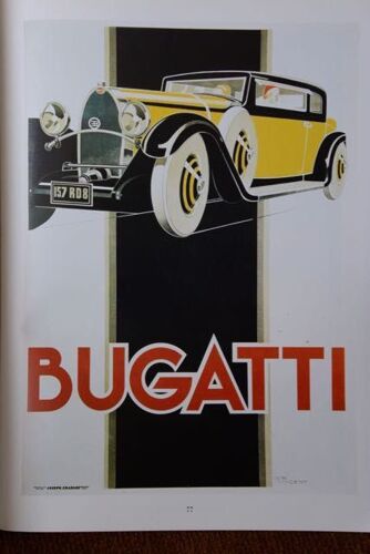 Affiche Bugatti