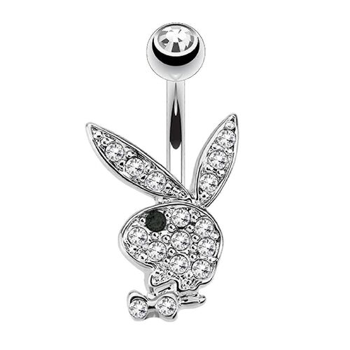 Acier Inoxydable Daily Stylish Mignon Bunny Lightweight Sexy Cadeau Belly Button Ring Nouveau