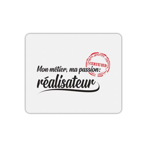 Tapis de souris métier passion réalisateur