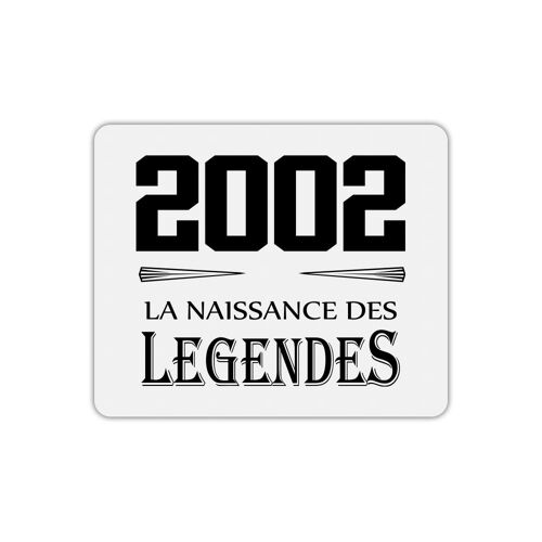 Tapis de souris anniversaire 2002 légendes