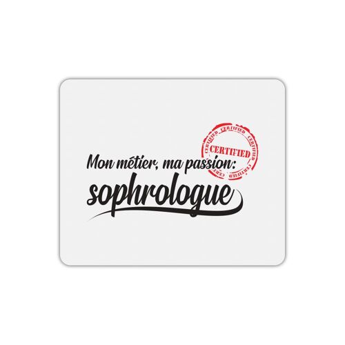 Tapis de souris métier passion sophrologue