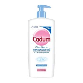 Gel Douche Cadum Crème Douche Hydratation Longue Durée 750ml 