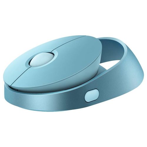 Rapoo Ralemo Air 1 - Souris - multi-mode - optique - 3 boutons - sans fil - 2.4 GHz, Bluetooth 3.0, Bluetooth 5.0 - récepteur sans fil USB - bleu