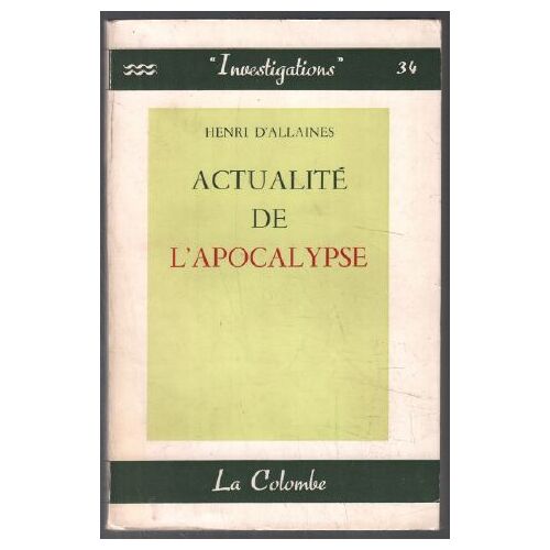 Actualité De L'apocalypse
