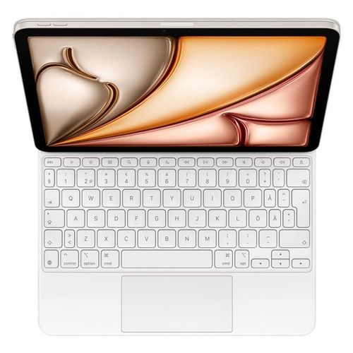 Apple Magic Keyboard - Clavier et étui - avec trackpad - Apple Smart connector - Suédois - pour 10.9-inch iPad Air (4ème génération, 5ème génération); 11-inch iPad Air (M2, M3)