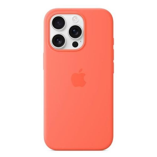 Apple - Coque De Protection Pour Téléphone Portable - Compatibilité Avec Magsafe - Silicone - Mandarine - Pour Iphone 16 Pro