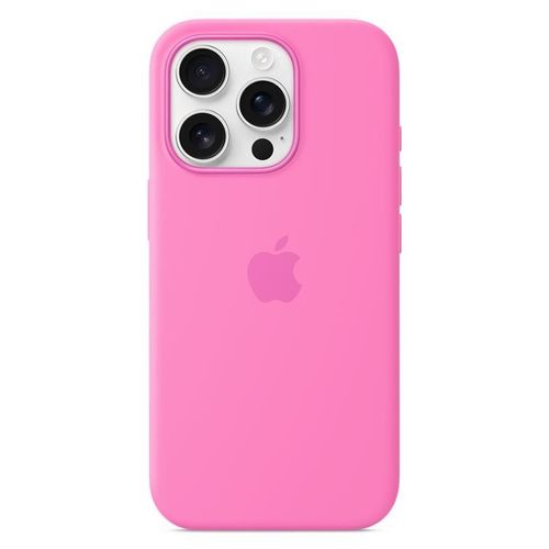 Apple - Coque De Protection Pour Téléphone Portable - Compatibilité Avec Magsafe - Silicone - Pivoine - Pour Iphone 16 Pro