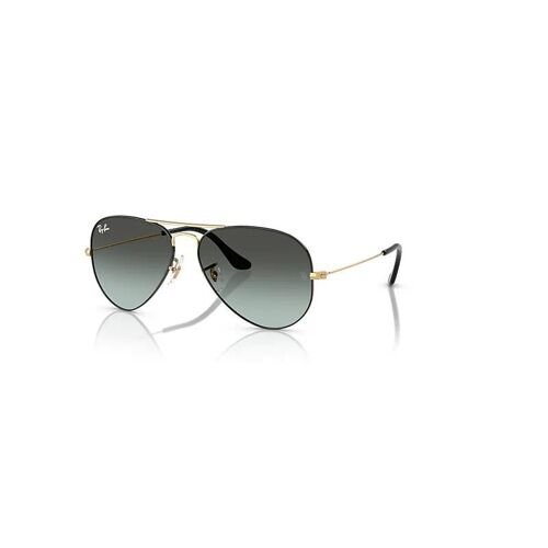 Ray-Ban Aviator Large Metal Lunettes De Soleil Monture Arista Verres Bleu 62-14