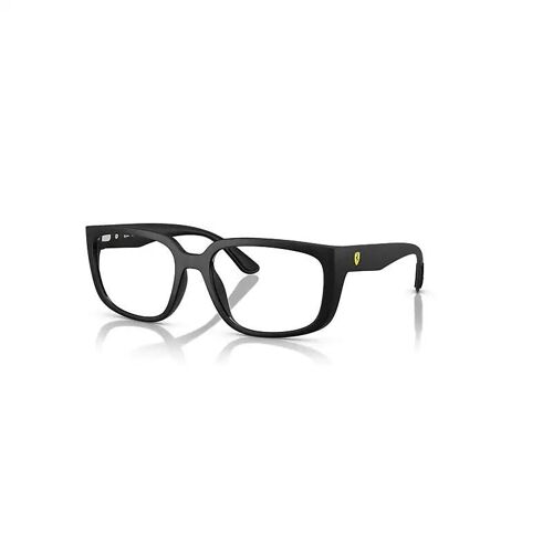 Ray-Ban Rb4443vm Optics Scuderia Ferrari Collection Monture Noir Mat Verres Incolore Polarisé 55-19