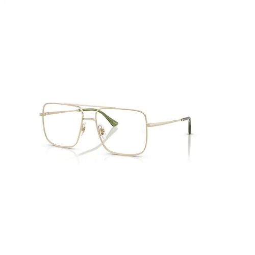 Ray-Ban Ari Optics Monture Or Pâle Verres Incolore Polarisé 56-16