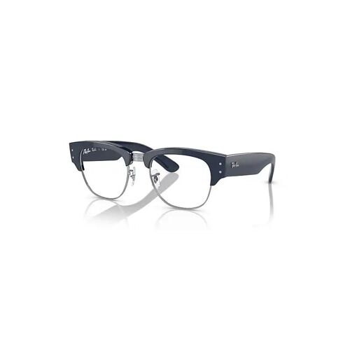 Ray-Ban Mega Clubmaster Optics Monture Bleu Verres Incolore Polarisé 50-21