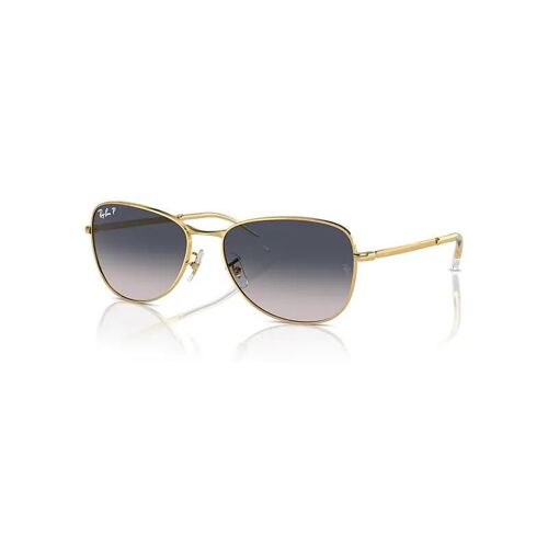Ray-Ban Rb3733 Lunettes De Soleil Monture Doré Arista Verres Bleu Polarisé 59-17