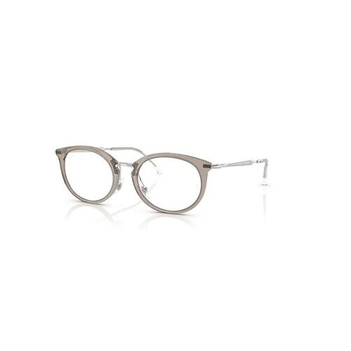 Ray-Ban Rb7255 Optics Monture Argent Verres Incolore Polarisé 53-20